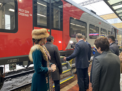 Торжественный запуск "Ласточки"