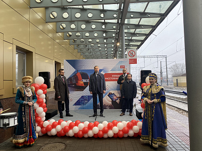 Торжественный запуск "Ласточки"