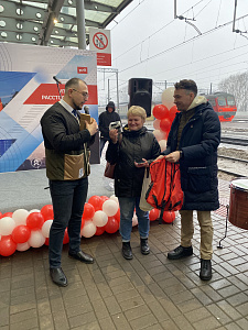 Торжественный запуск "Ласточки"